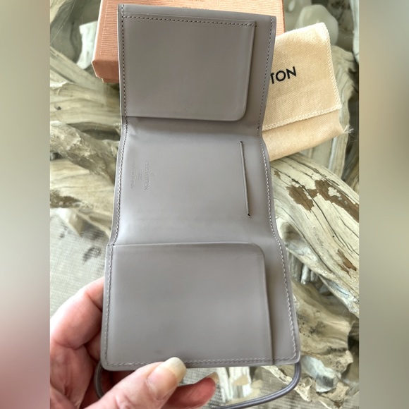 LOUIS VUITTON AUTHENTIC EPI PORTE FEIULLE ELASTIQUE TRIFOLD WALLET - Picture 11 of 12